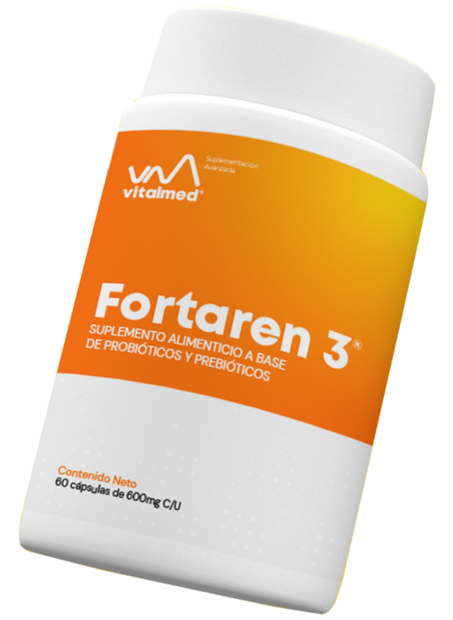 Fortaren-3 Cápsulas 600 mg C/60
